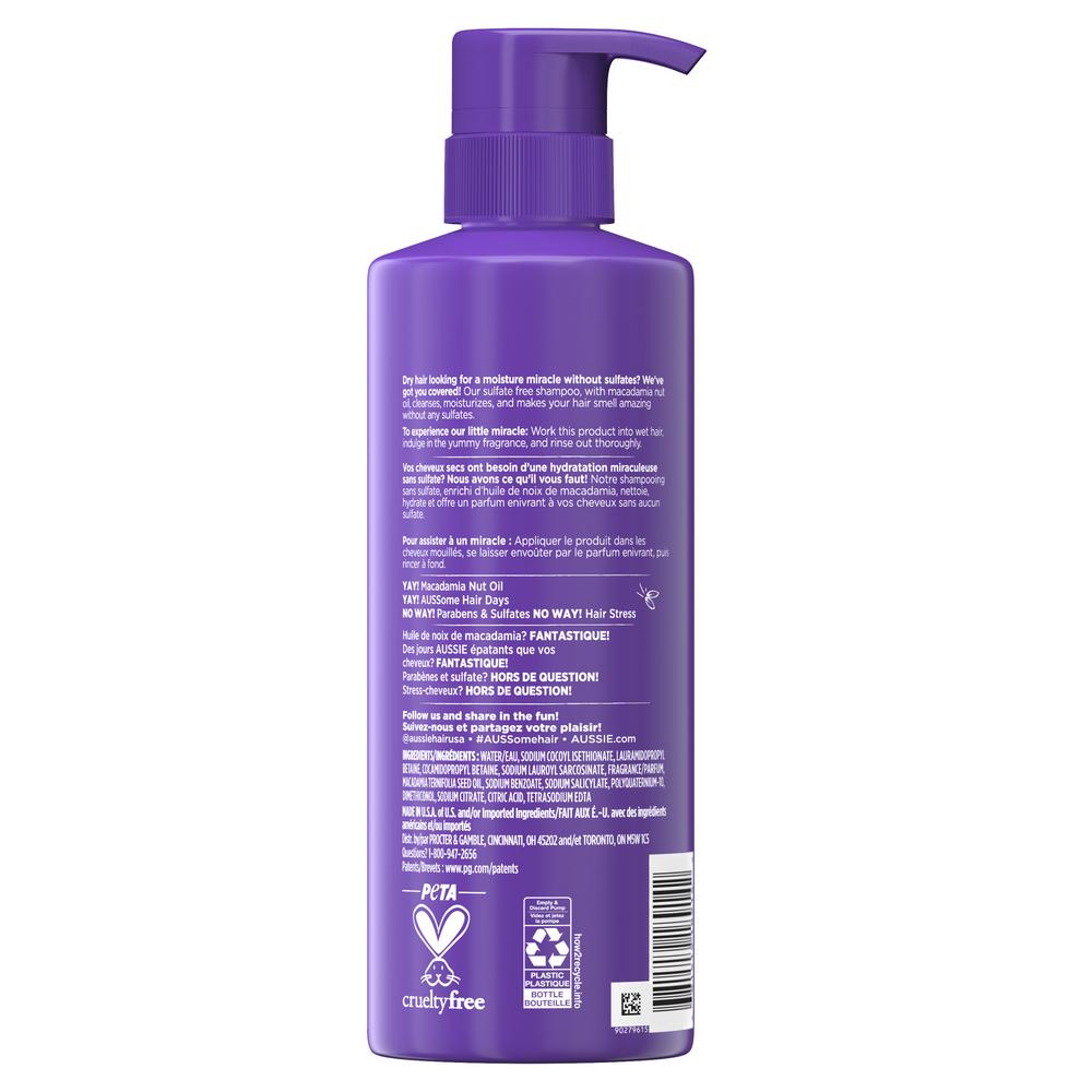 Aussie Shampoo Miracle Coils 26.2oz Pump (Sulfate-Free)