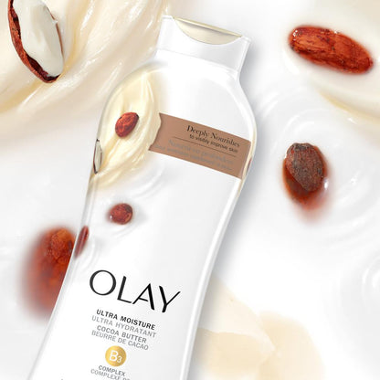 Olay Body Wash Ultra Moisture Cocoa Butter 22oz
