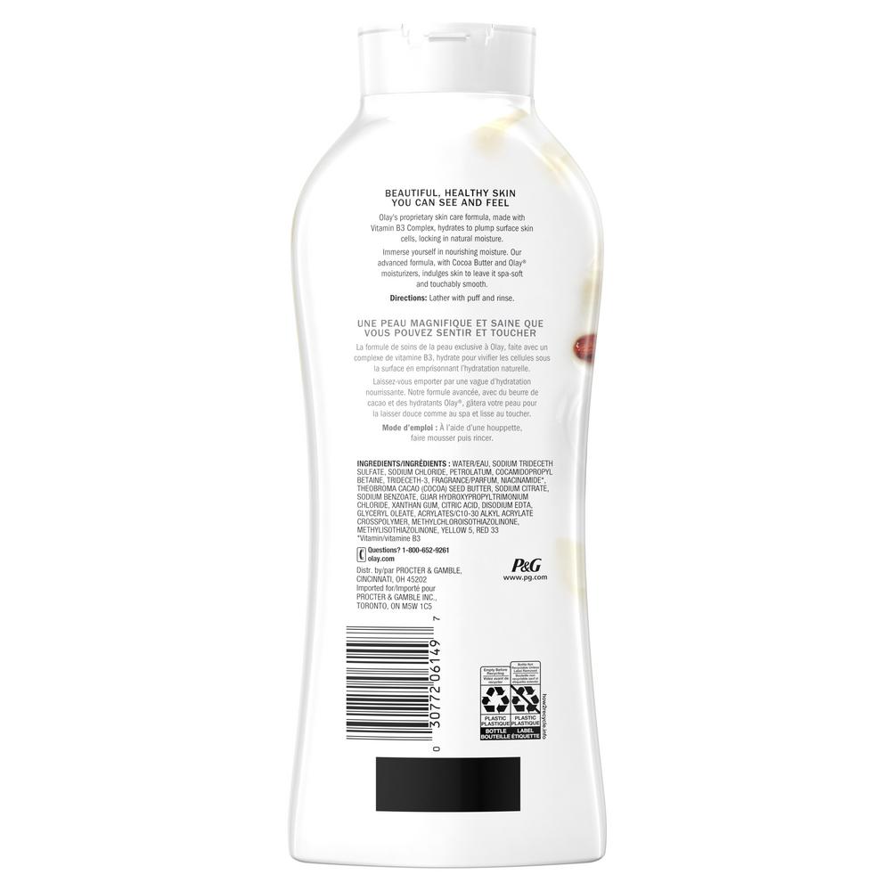 Olay Body Wash Ultra Moisture Cocoa Butter 22oz