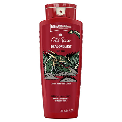 Old Spice Body Wash Dragon Blast 33.4oz Pump