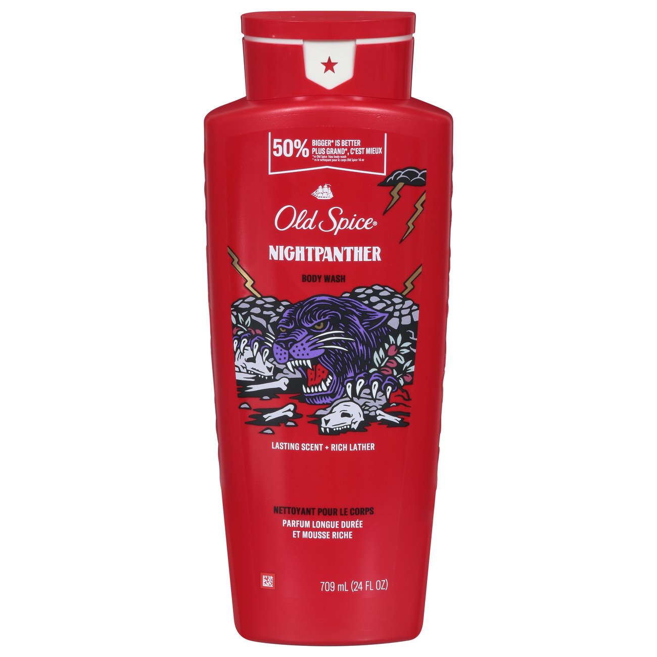Old Spice Body Wash Night Panther 33.4oz Pump