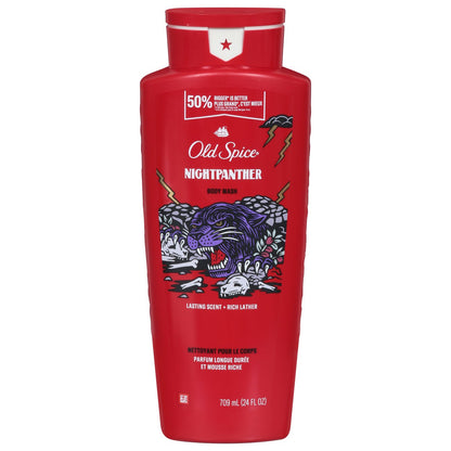 Old Spice Body Wash Night Panther 33.4oz Pump