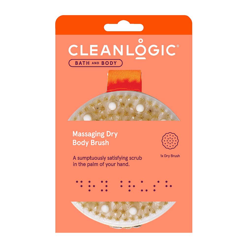 Clean Logic Mesh Back Brush .