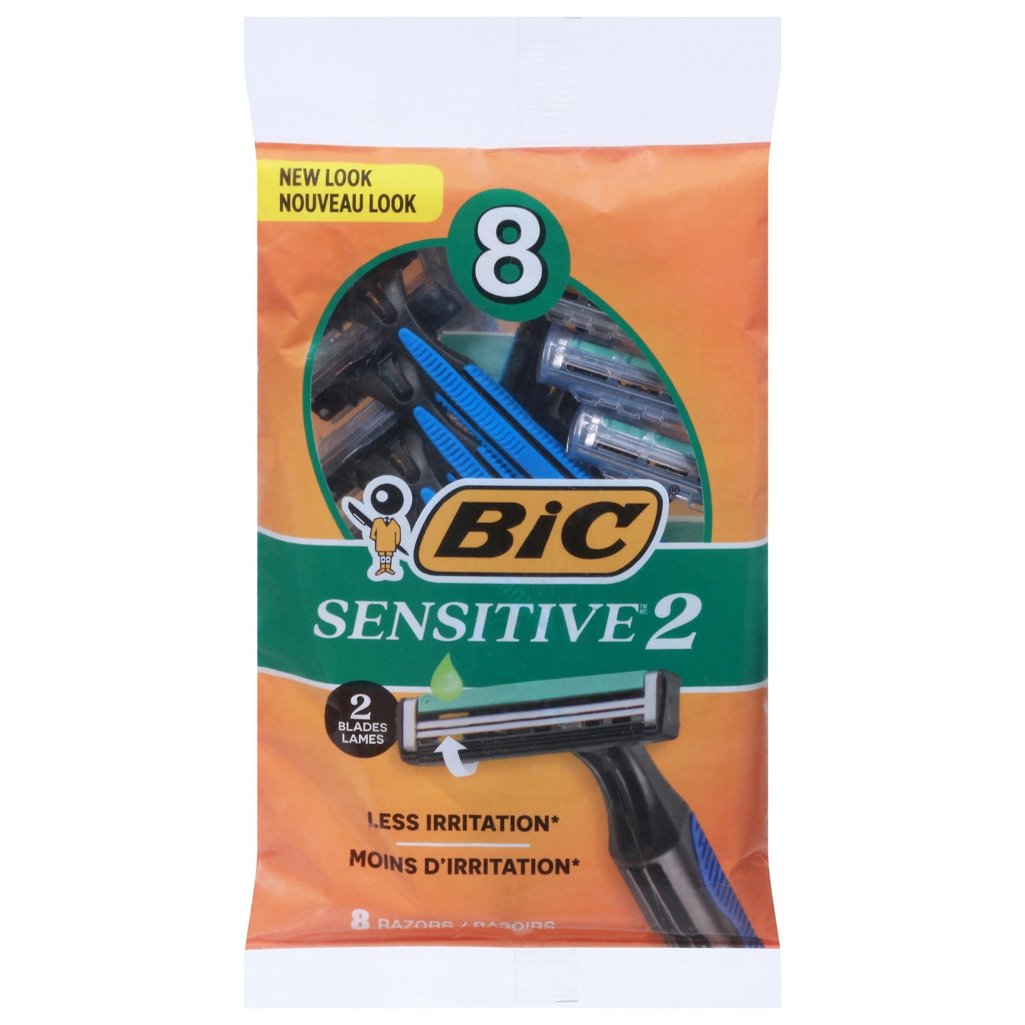 BiC Sensitive Men's Disposable Razors, 12 count