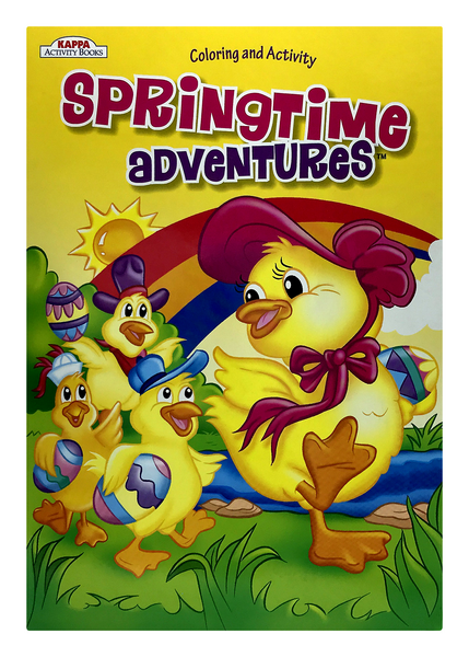 Springtime Adventures Coloring And Activity