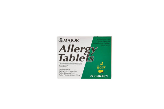 ALLERGY 4 MG TAB 100 UD