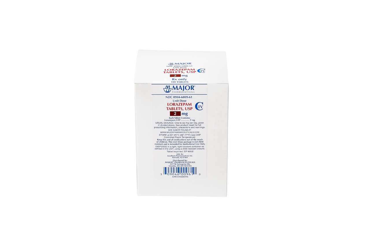 LORAZEPAM TB 2MG 500           C4