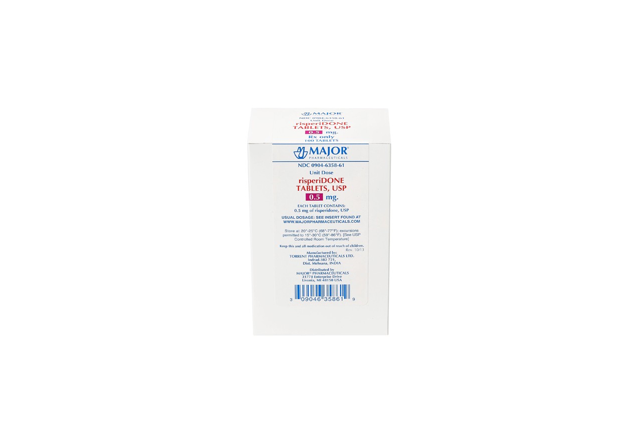RISPERIDONE TB 0.5MG 10X10UD BPK