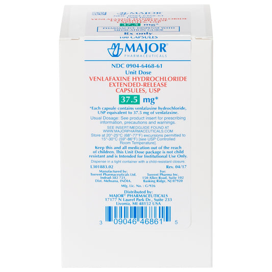 VENLAFAXINE HCL ER TB 37.5MG 30