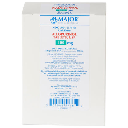 ALLOPURINOL TB 100MG 100