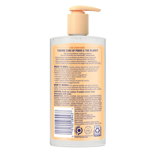 Biore Gentle & Breathable Cleanser Acne-Prone 6.77ozpump