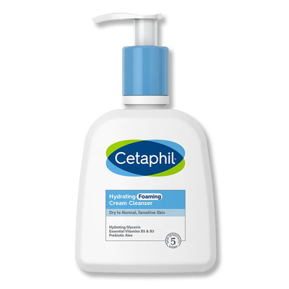 Cetaphil Hydrating Foaming Cream Cleanser 16oz Normal/Dry