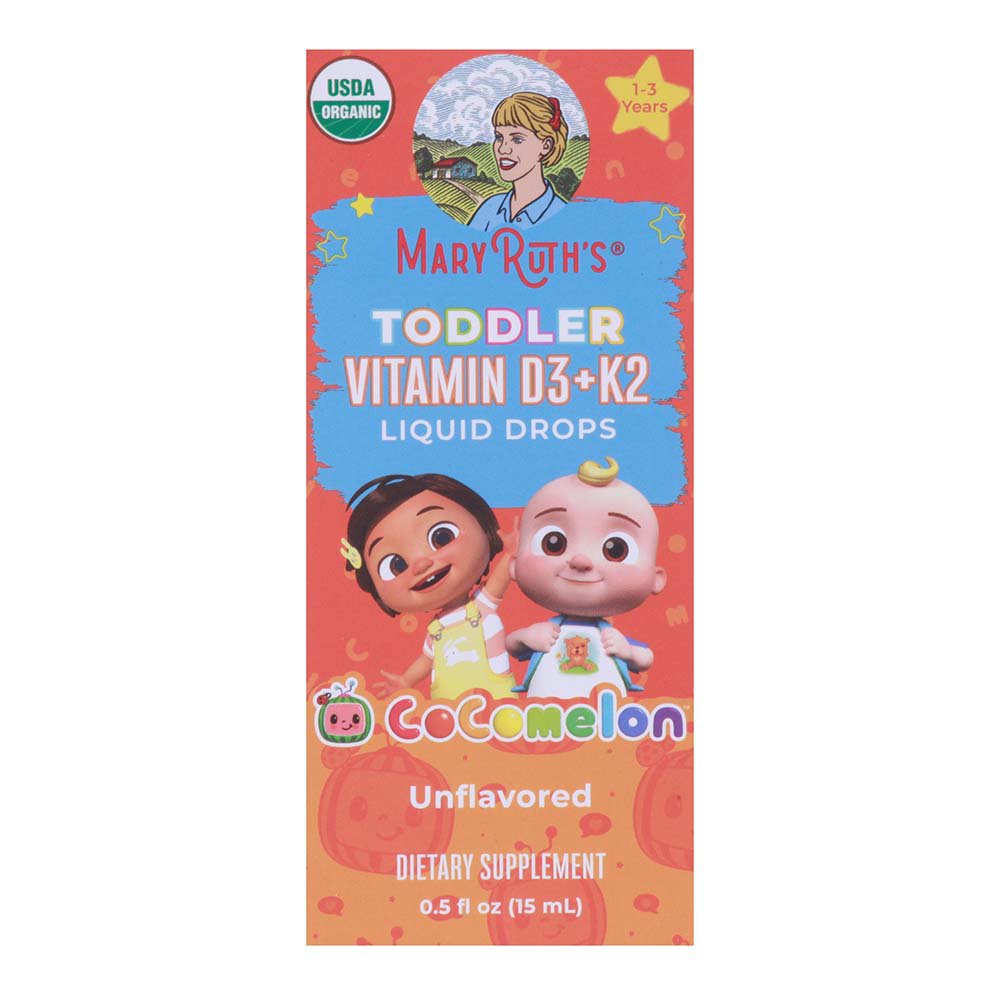 MARY RUTH'S LQD DROPS,OG2,KIDS VIT D3