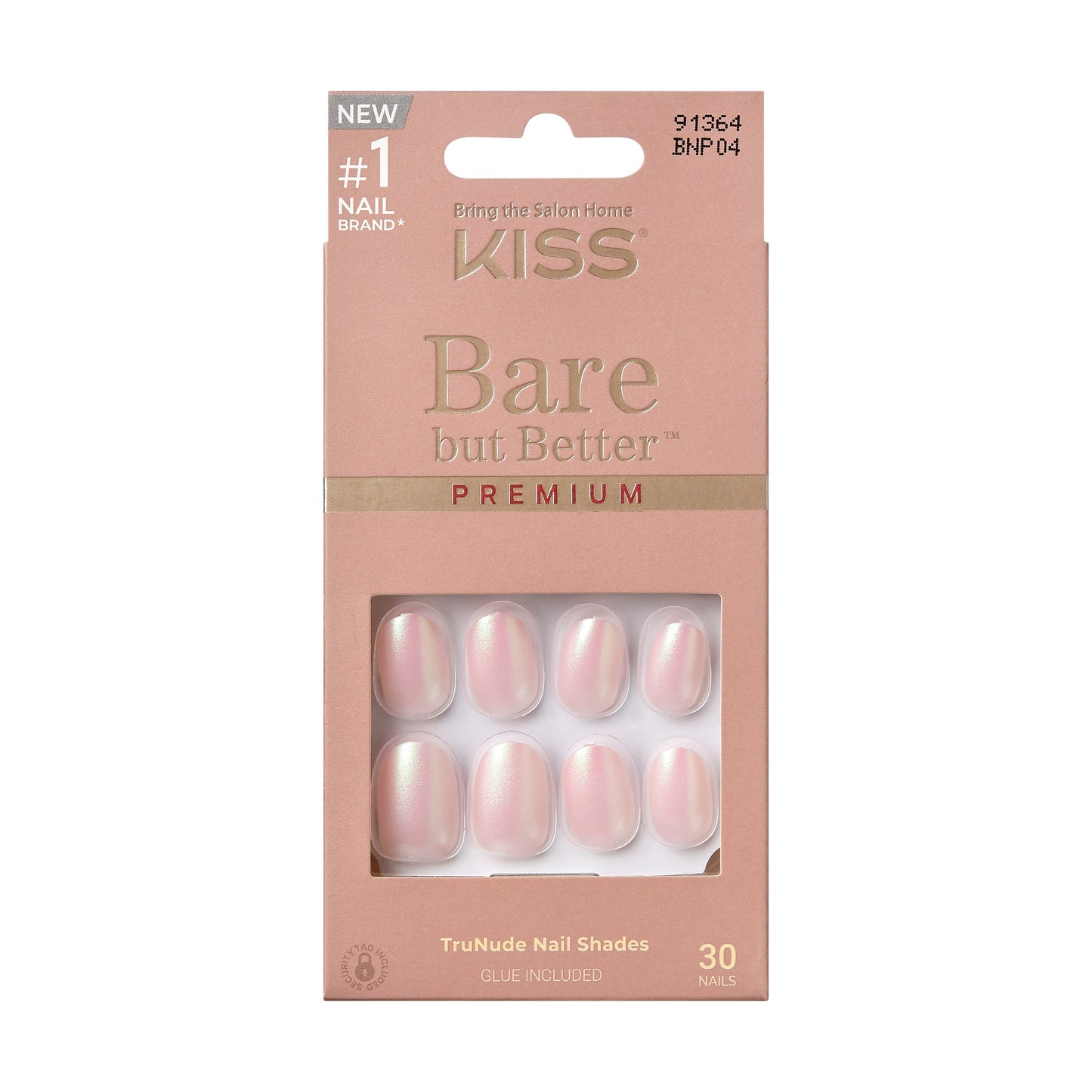 KISS Bare but Better Premium Fake Nails - So Natural