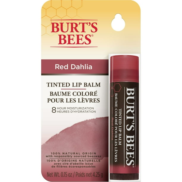 Burt's Bees Tinted Lip Balm - Red Dahlia