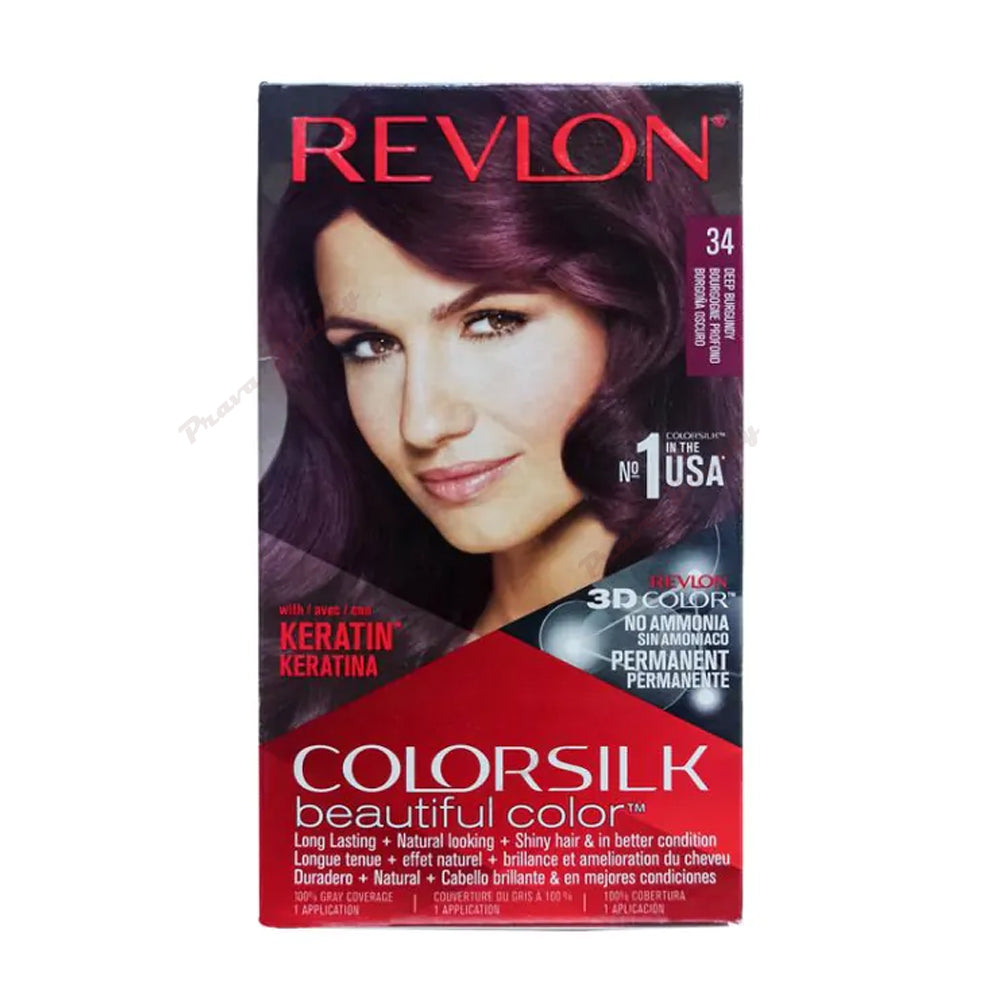 Revlon Colorsilk #34 Deep Burgundy