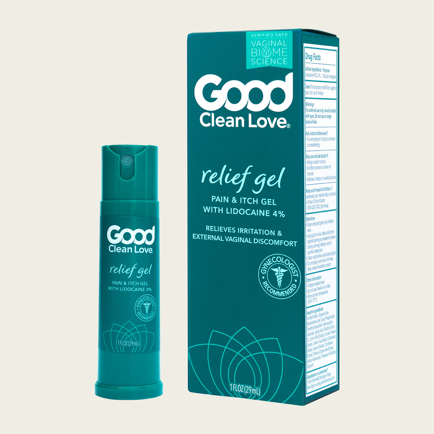 GOOD CLEAN LOVE PAIN/ITCH RELIEF GEL 1OZ