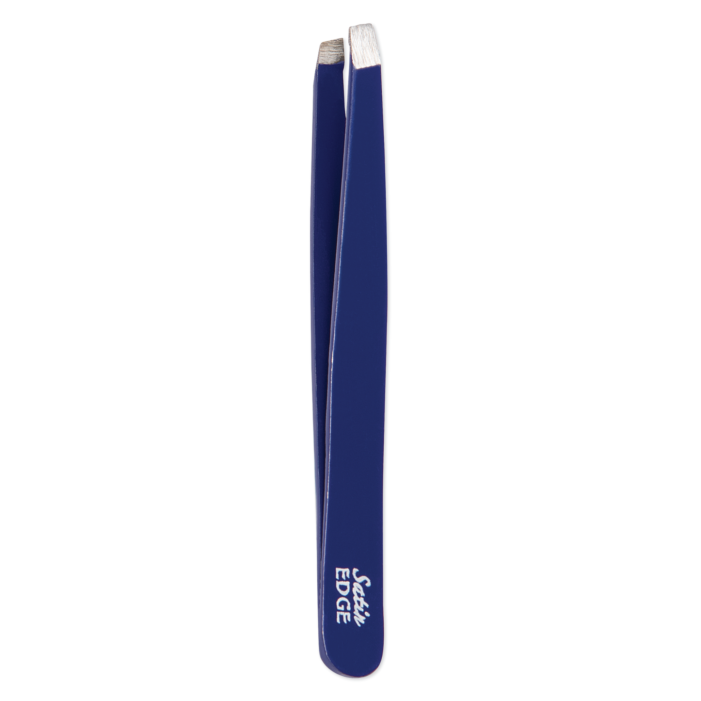 TWEEZER,SLANT TIP,BLACK
