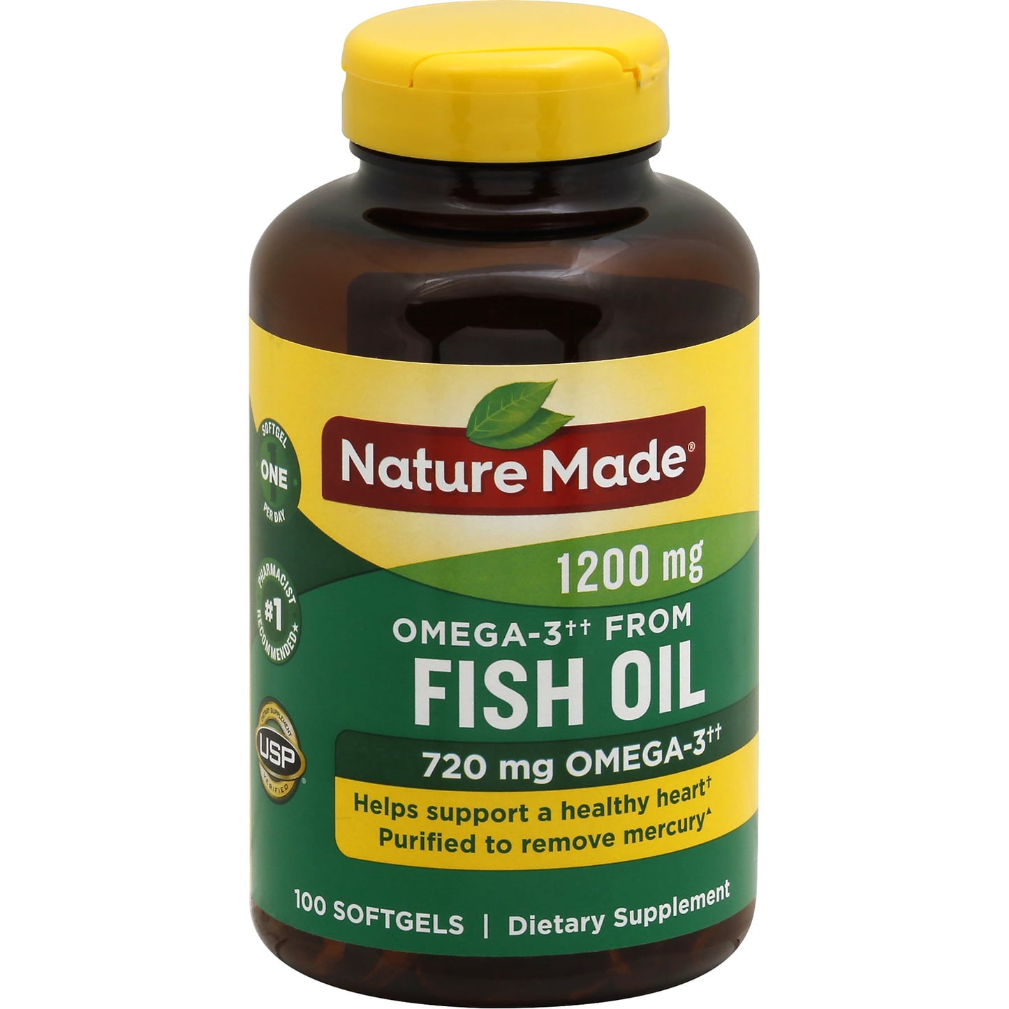 FISH OIL ONE PER DAY SGL 120CT NAT MADE