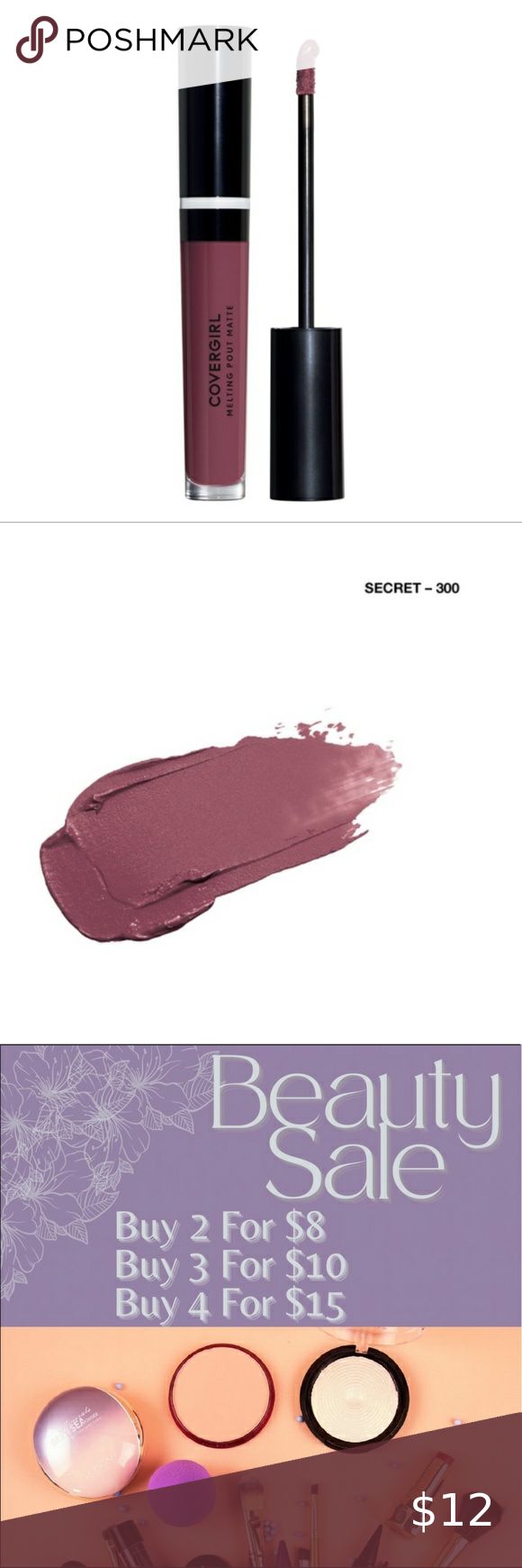 COVERGIRL Melting Pout Matte Liquid Lipstick - 300 Secret