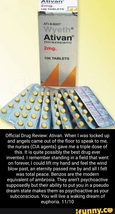 ATIVAN TB 1MG 100              C4