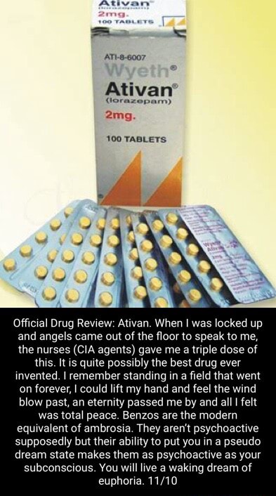 ATIVAN TB 0.5MG 100            C4