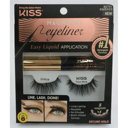 KISS Biotin Infused Magnetic Eyeliner and Lash Kit - Charm