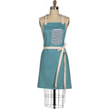 Kaydee Designs 26"x34" Chef Apron, Aqua Haze