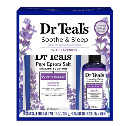 Dr Teals Bath & Body Oil Lavender Soothe & Sleep  8.8oz
