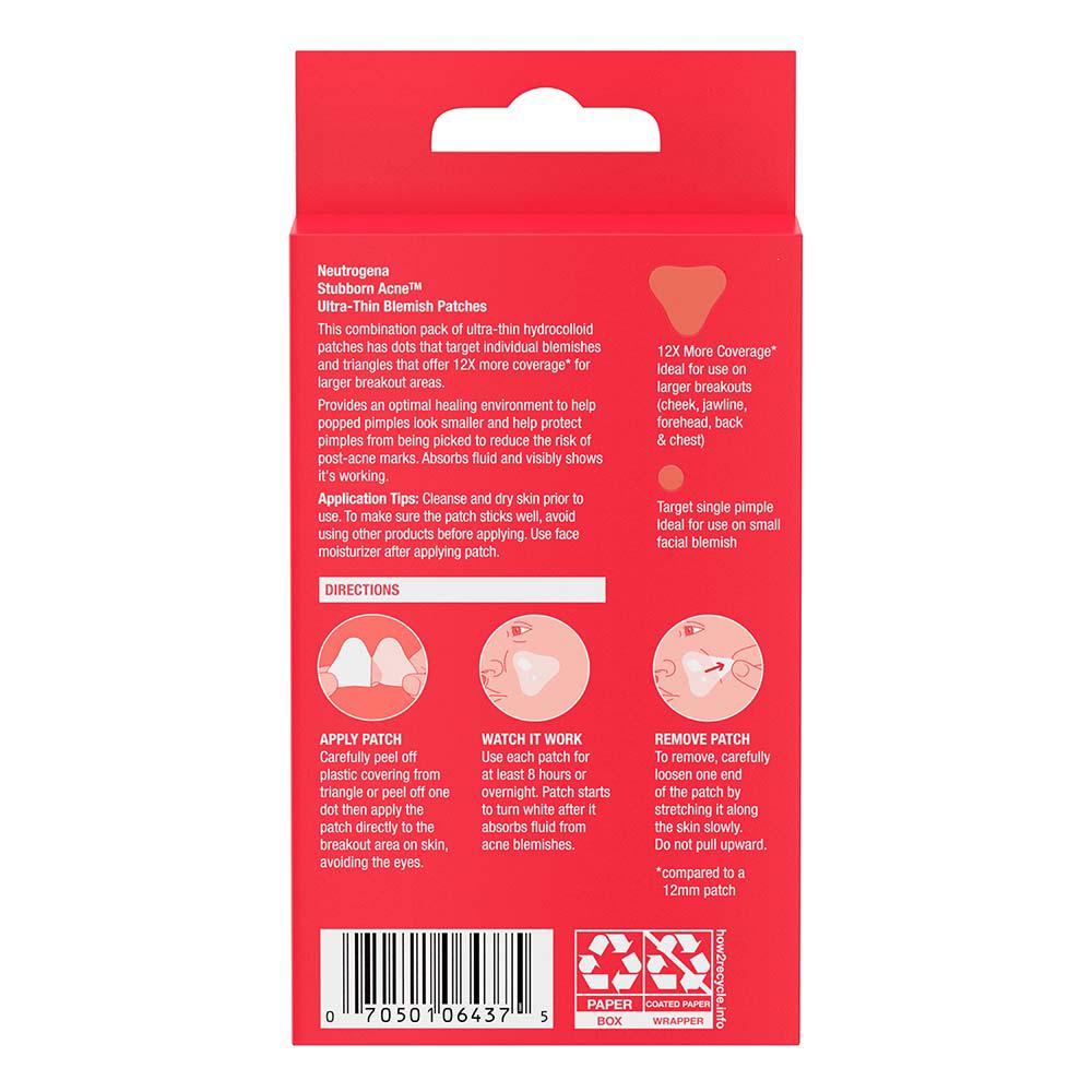 NEUT STUBBORN ACNE BLEMISH PAT 24CT