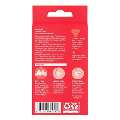 NEUT STUBBORN ACNE BLEMISH PAT 24CT