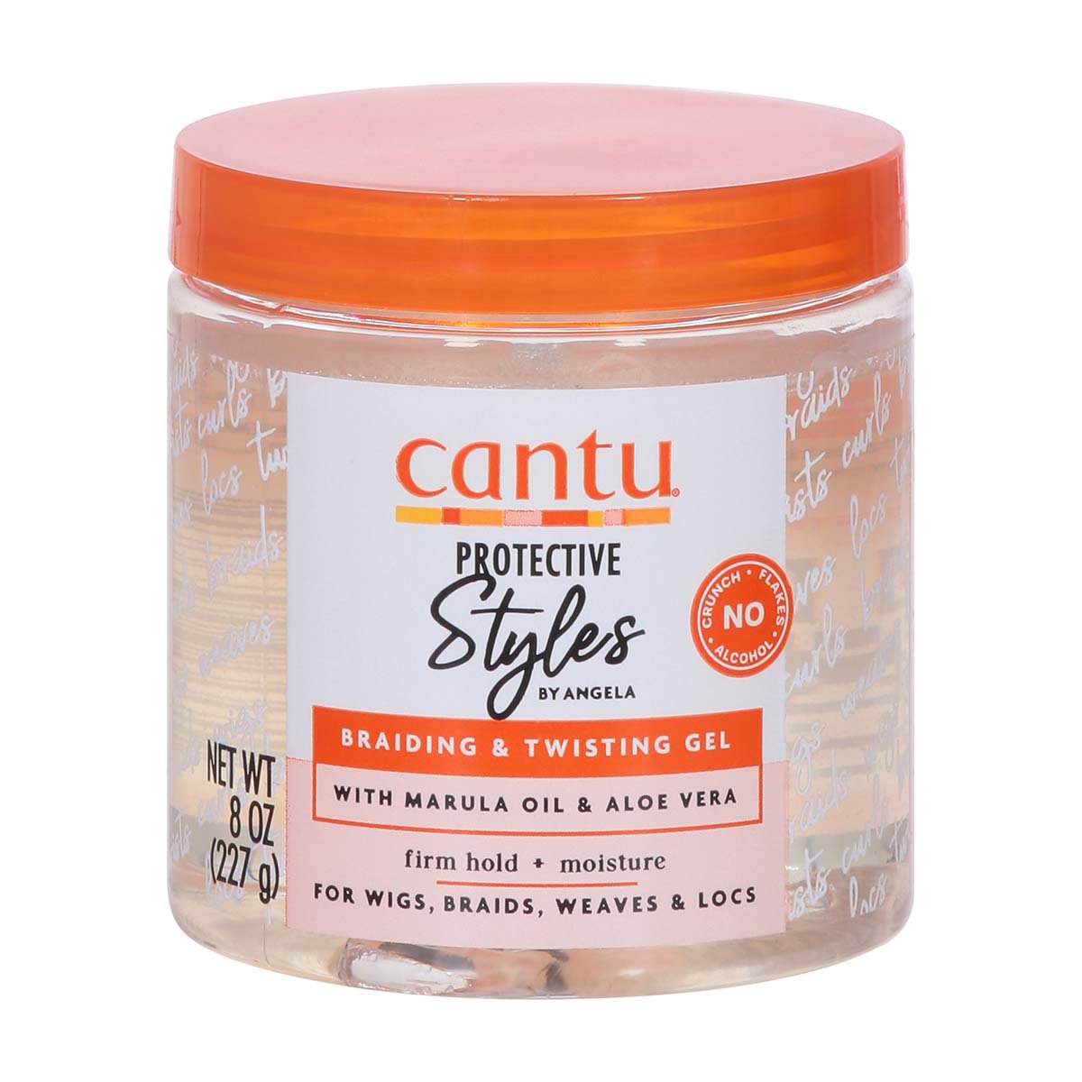 Cantu Protective Styles Gel Braiding & Twisting 8oz Jar