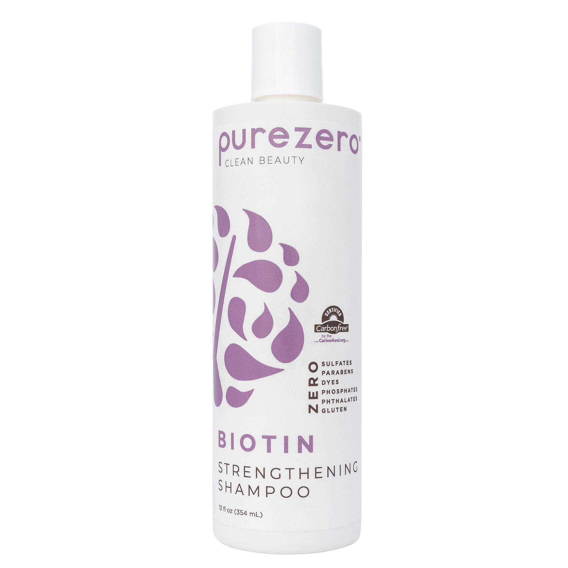 Purezero Shampoo Biotin Strengthening 12oz