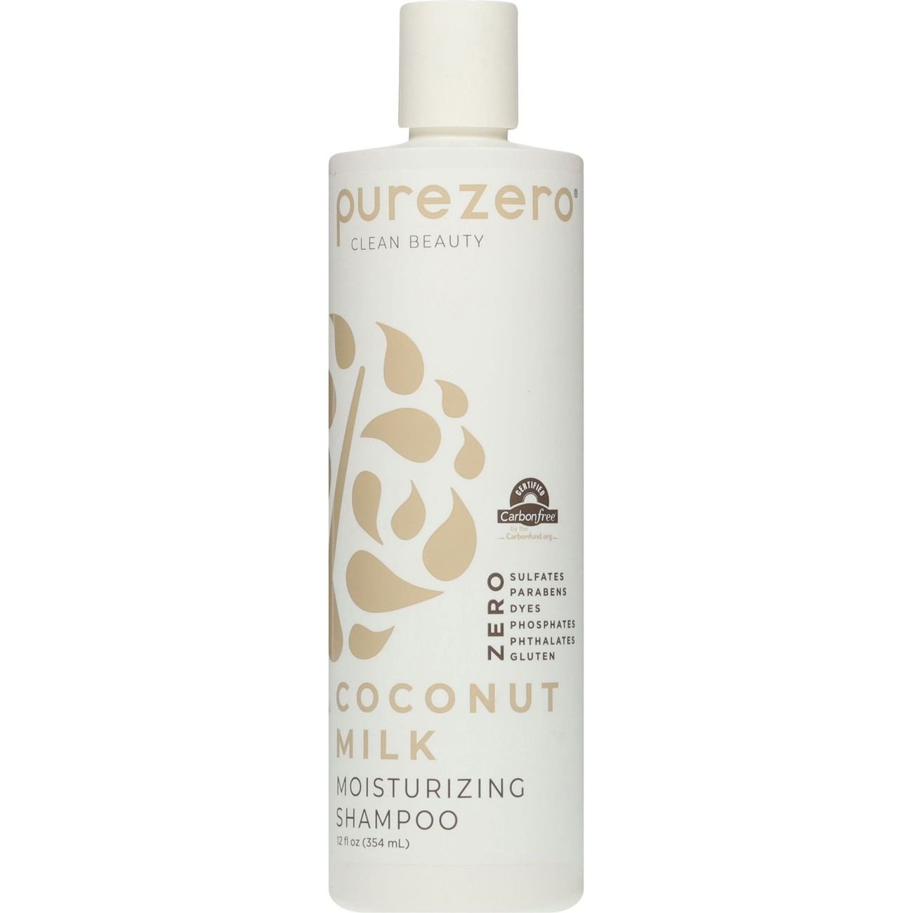 Purezero Shampoo Coconut Milk Moisturizing 12oz