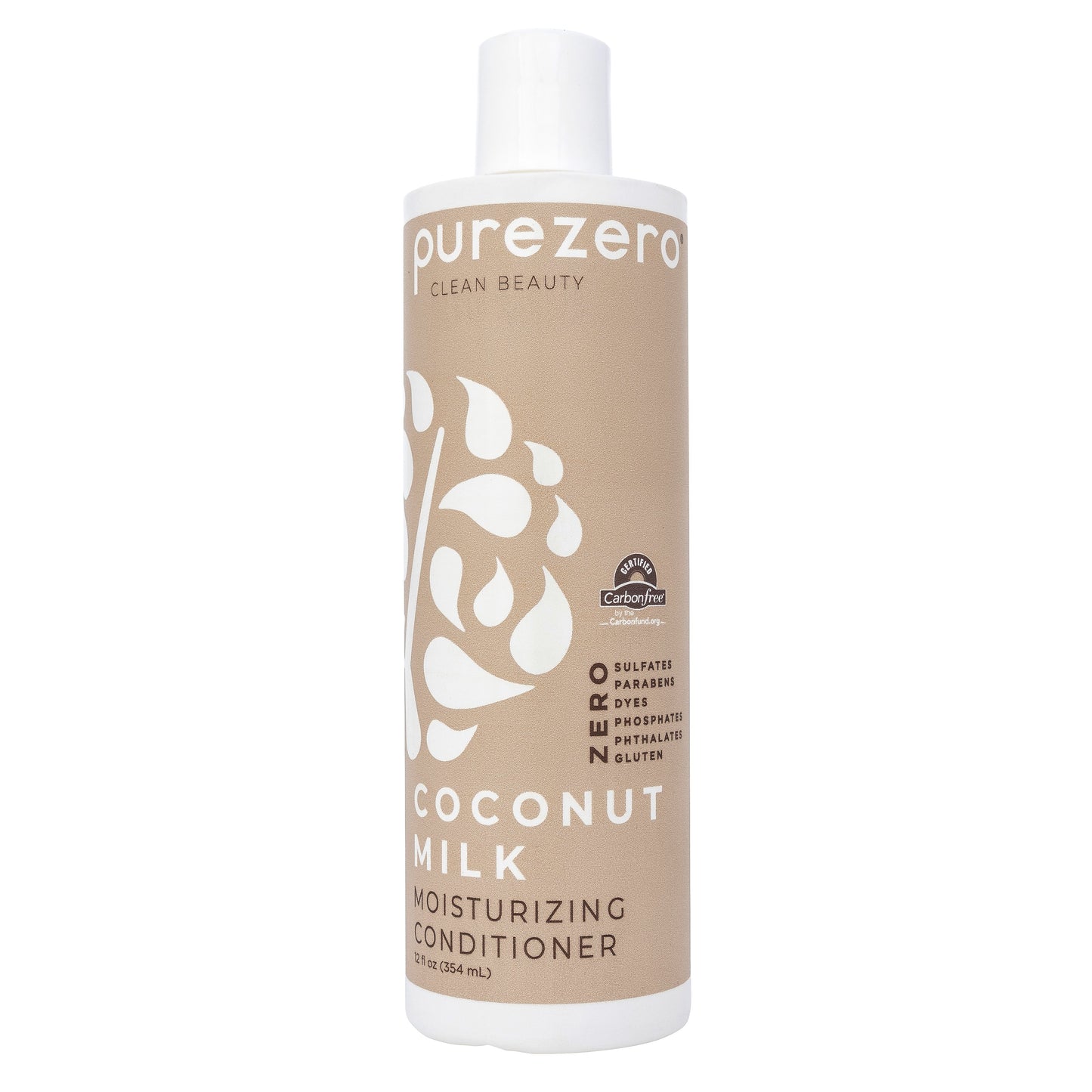 Purezero Shampoo Coconut Milk Moisturizing 12oz