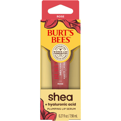Burt's Bees Shea + Hyaluronic Acid Plumping Lip Serum - Clear