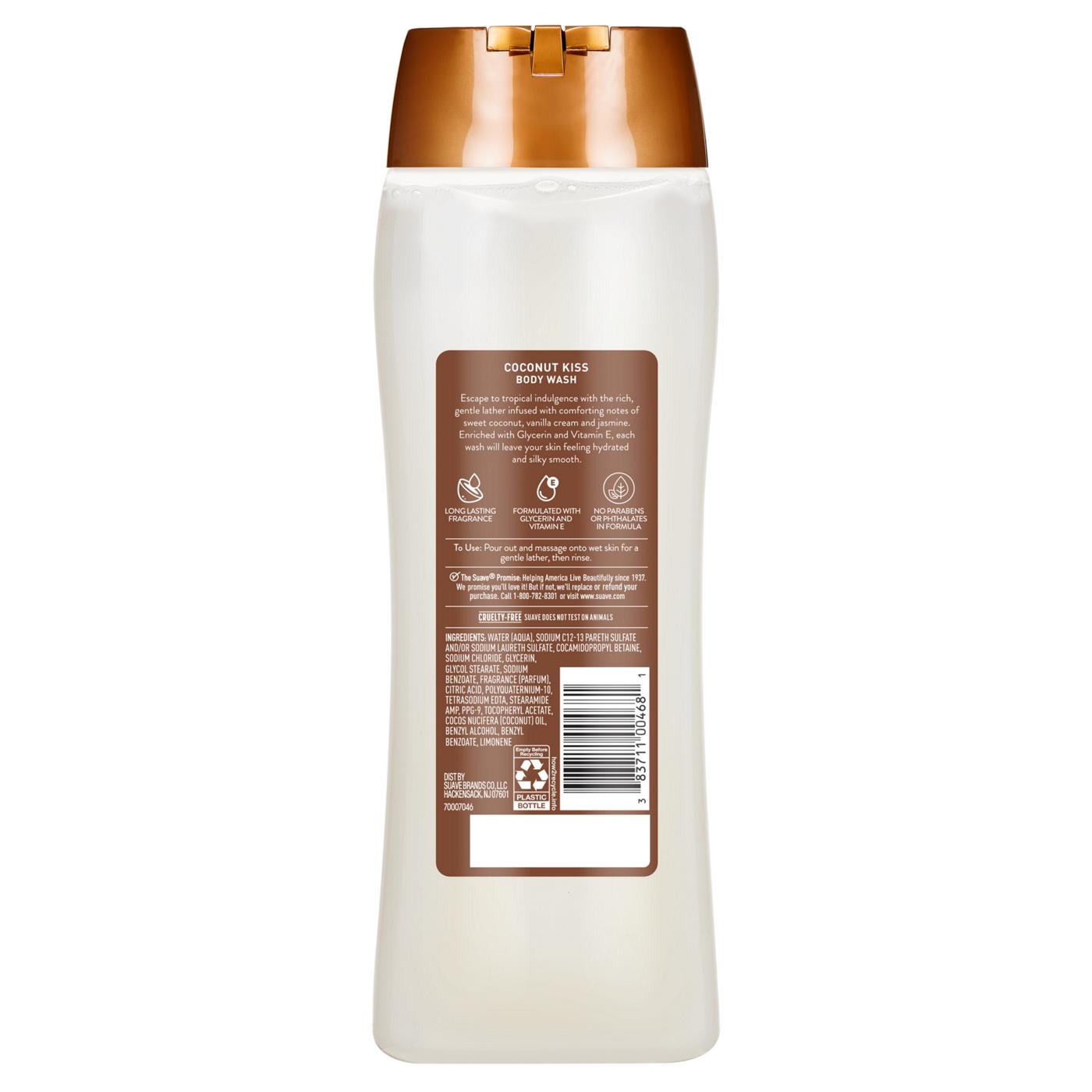 Suave Body Wash Coconut Kiss 18oz