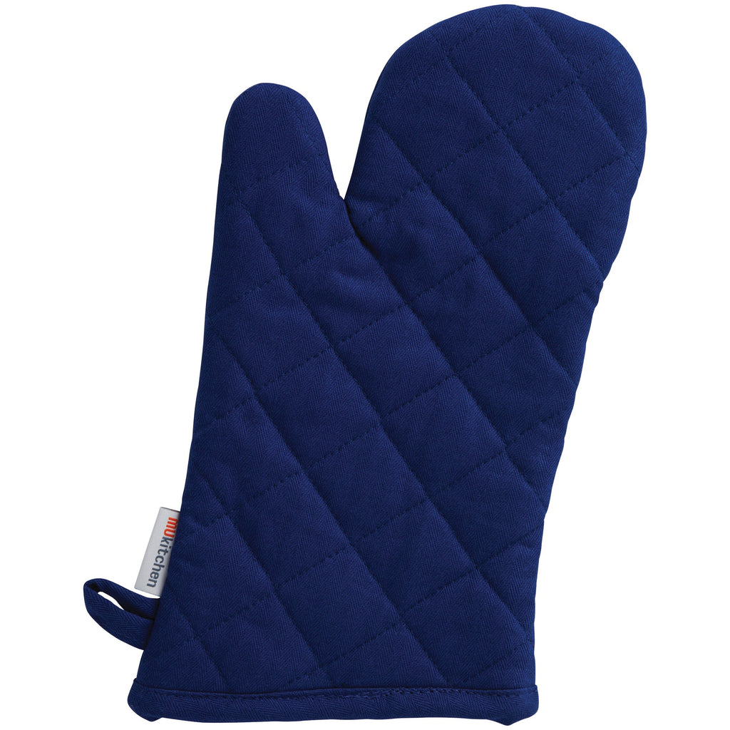 MUkitchen Stripped Mini Mitt - Ink Blue
