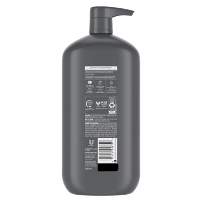 Dove Body & Face Wash Mens Exfoliating Deep Clean 13.5oz