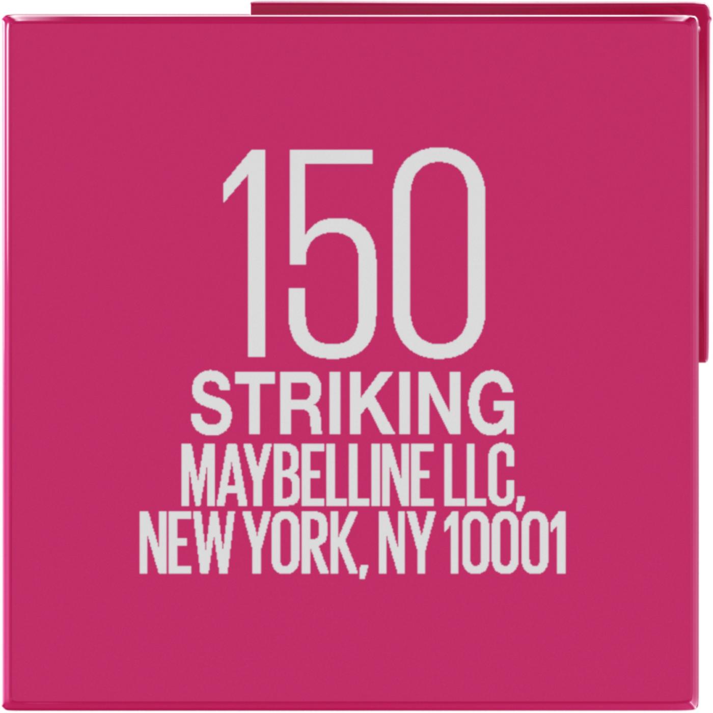 MAYBELLINE New York Super Stay Vinyl Ink Longwear Liquid Lipcolor, 150 Striking, 0.14 oz