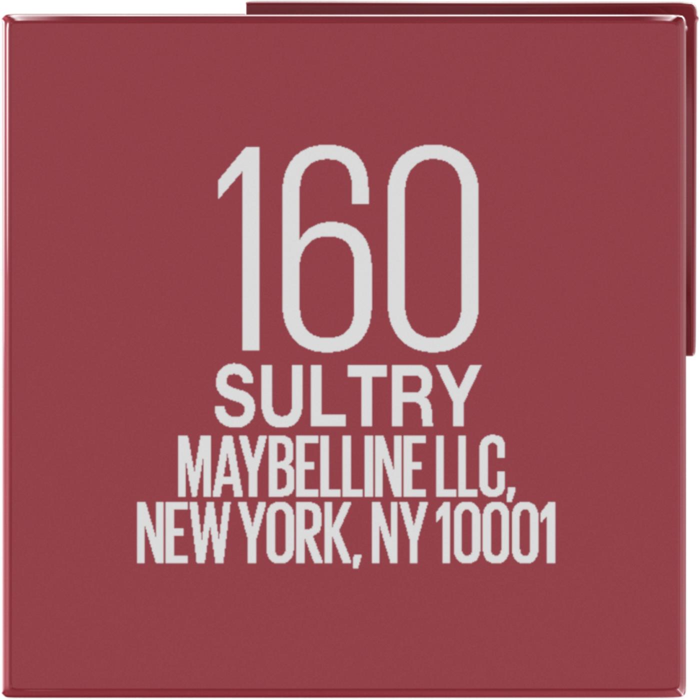 MAYBELLINE New York Super Stay Vinyl Ink Longwear Liquid Lipcolor, 160 Sultry, 0.14 oz
