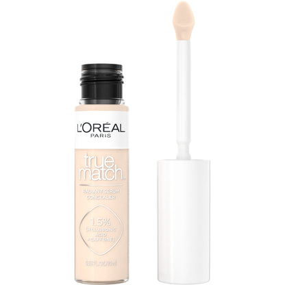 L'ORÉAL PARIS True Match Radiant Serum Concealer with Hyaluronic Acid, C1 Light, 0.33 fl oz