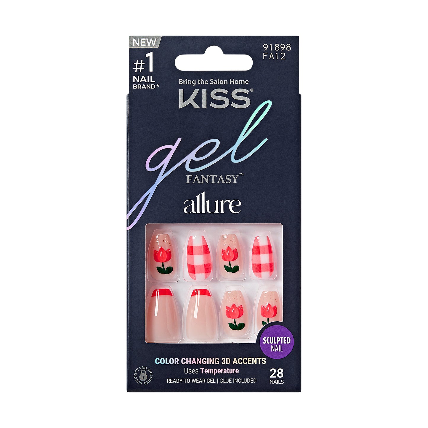 KISS Gel Fantasy Allure Nails - Change Chance