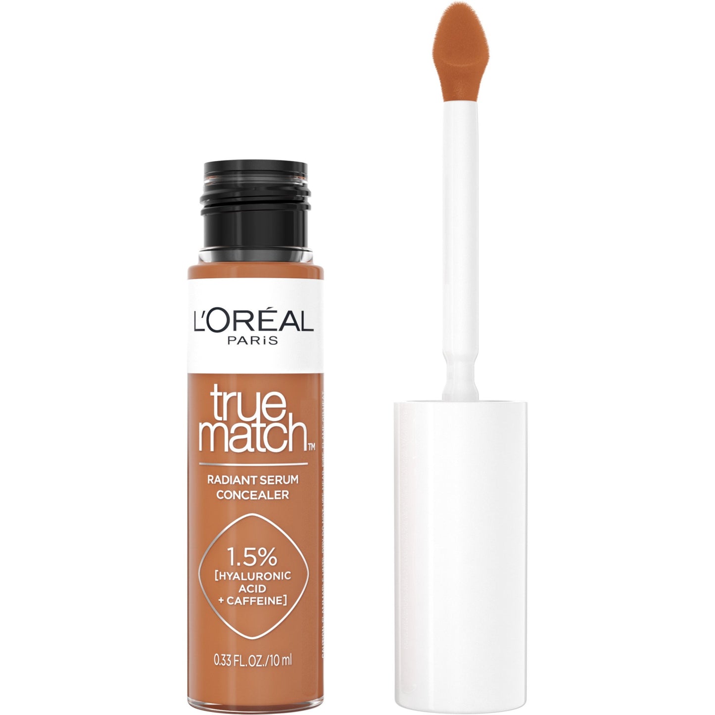 L'ORÉAL PARIS True Match Radiant Serum Concealer with Hyaluronic Acid, W1 Light, 0.33 fl oz