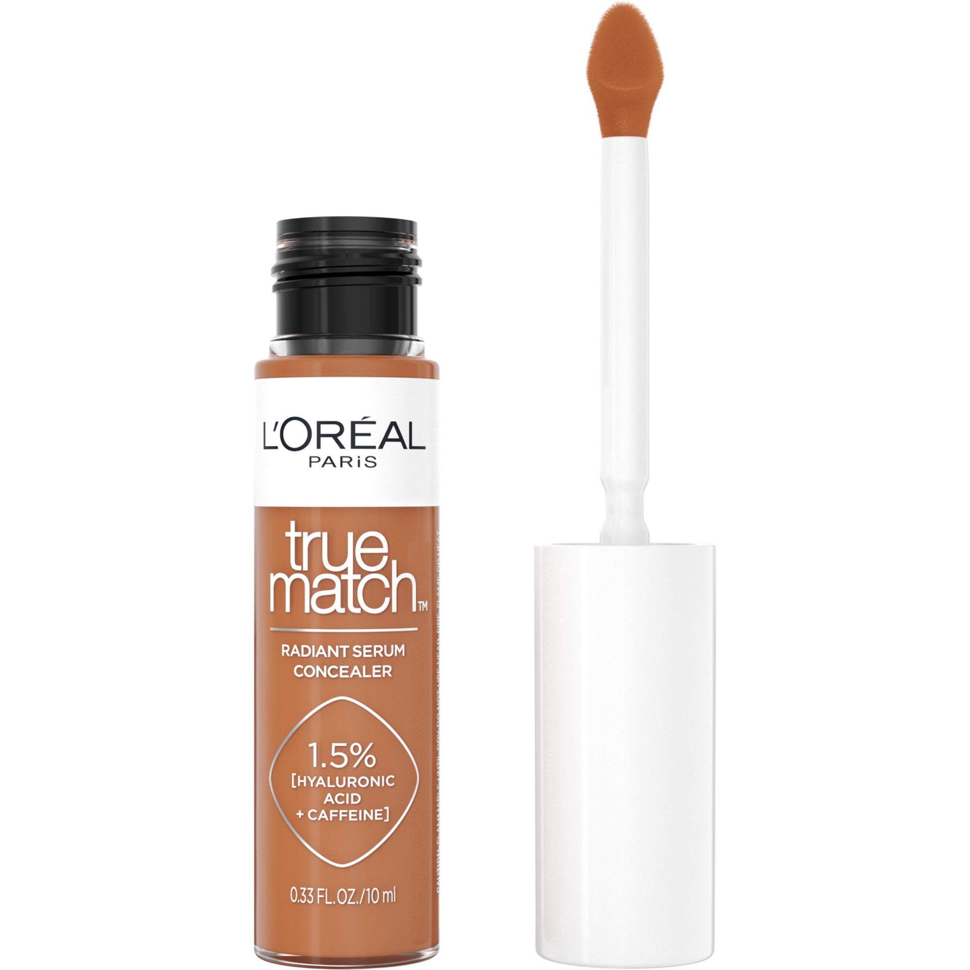L'ORÉAL PARIS True Match Radiant Serum Concealer with Hyaluronic Acid, C4 Light Medium, 0.33 fl oz