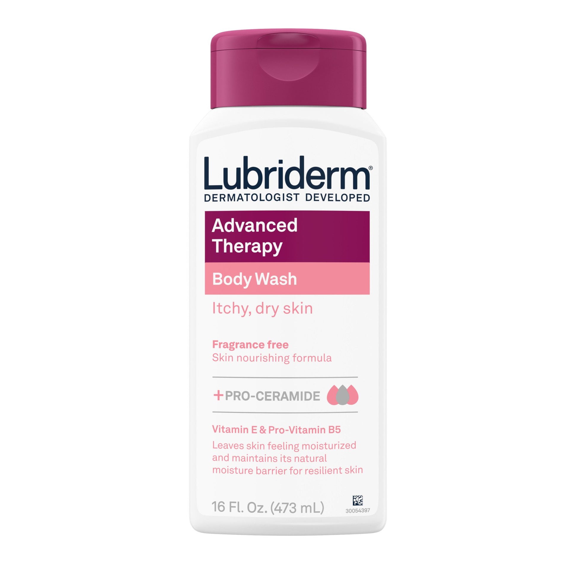 Lubriderm Advanced Therapy Body Wash 16oz Itchy Dry Skin