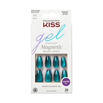 KISS Gel Fantasy Magnetic Nails - Chameleon