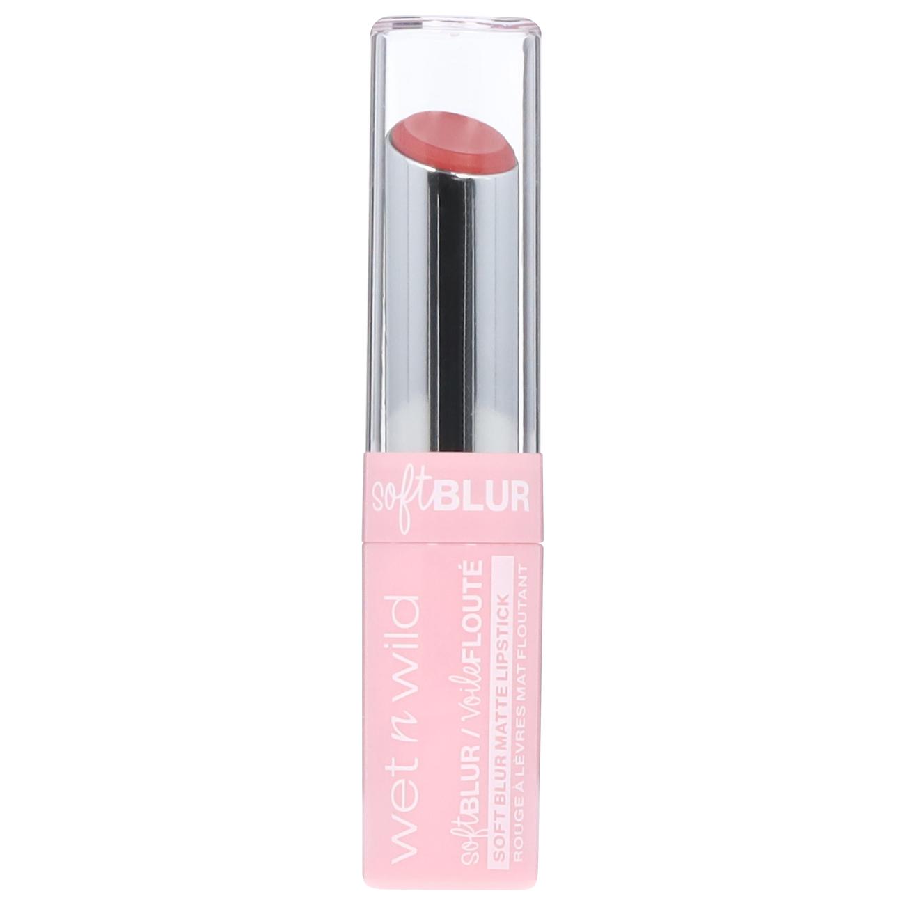 wet n wild Soft Blur Matte Lipstick - Nude For Love