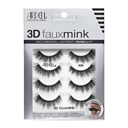 Ardell 3D Faux Mink Lashes - 862 Black
