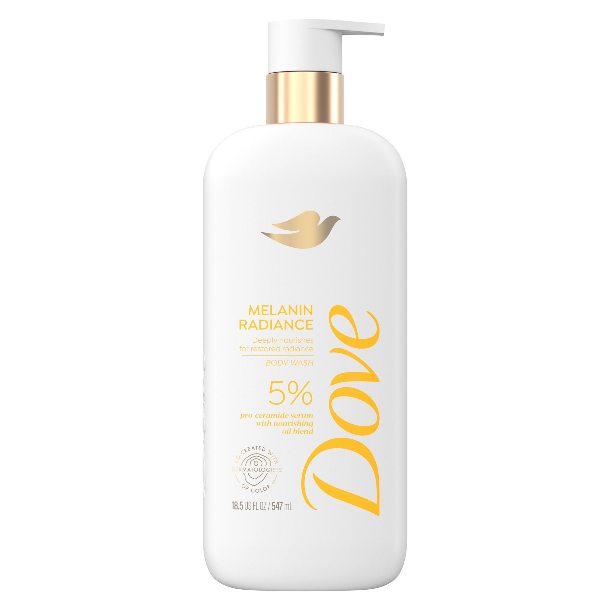 DOVE BODY WASH MELANIN    18.5Z